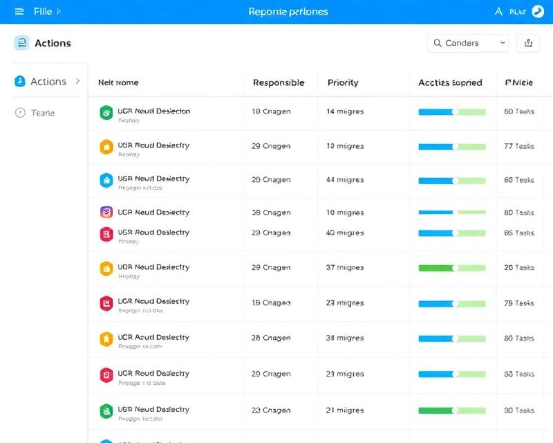 Add actions to your goal